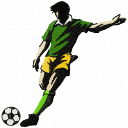 Football Embroidery Design 11 Football Embroidery Design 11